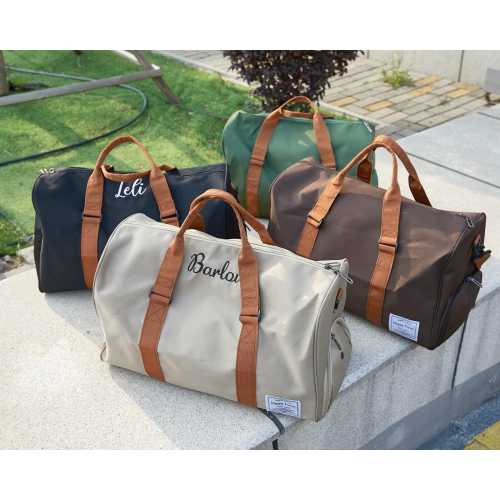 Personalised Name Duffel Bag,Personalized men's weekend bag,Groomsmen gift,Embroidered groomsmen bag,Best men's gift,Embroidered travel bag