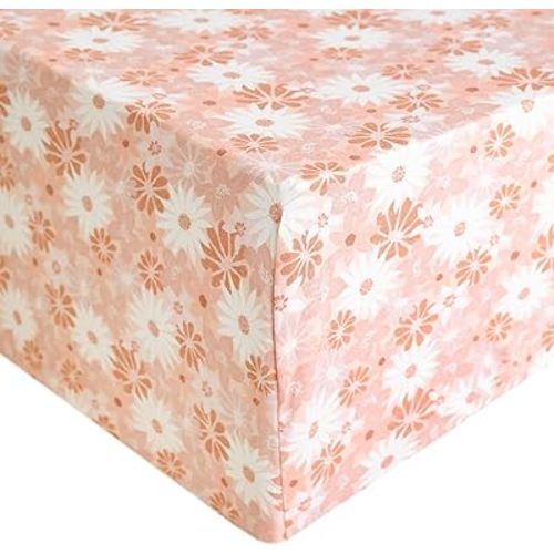 Copper Pearl Premium Knit Baby Crib Sheets for Boys and Girls : Breathable and Soft, Fitted Crib Sheets for Standard Baby Mattresses, Crib Sheet for Baby Registry or Shower Gift, Penny - Crib