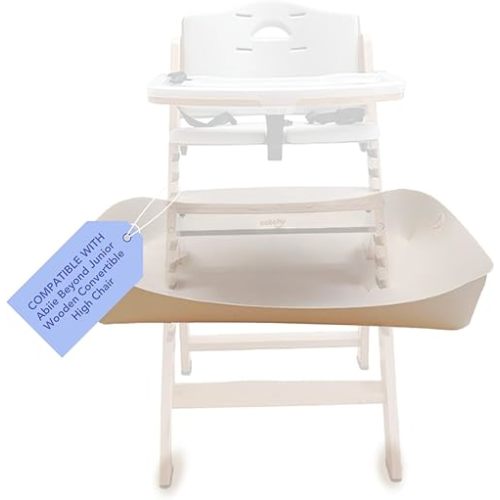 CATCHY - Food Catcher - Compatible with Abiie Beyond Junior High Chair - Highchair Sold Separately - Baby & Toddler Food & Mess Catcher - Under High Chair Accessory - Baby Feeding Essentials