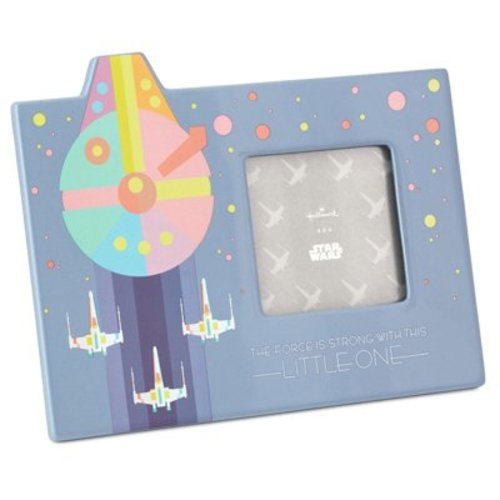 Hallmark Disney Star Wars Little One Picture Frame, 4x4 New With Tag