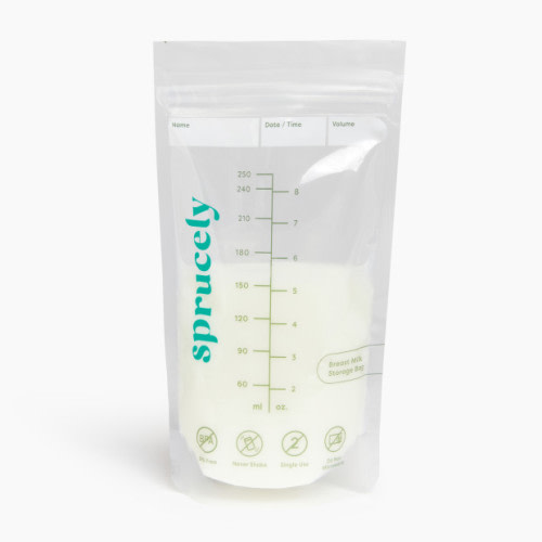 Sprucely Milk Storage Bags - 100