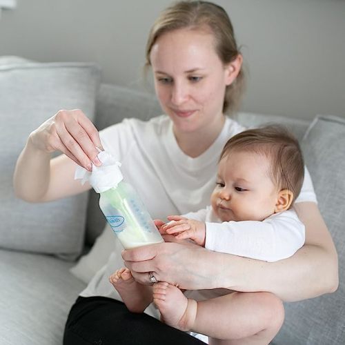 Dr. Brown's Pacifier and Bottle Wipes for Babies and Toddlers, 40 Count, 3 Pack - 3 Pack, Pacifier & Bottle Wipes
