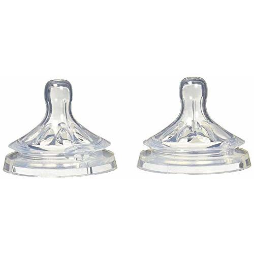 Philips AVENT BPA Free Natural Newborn Flow Nipples, 2-Pack