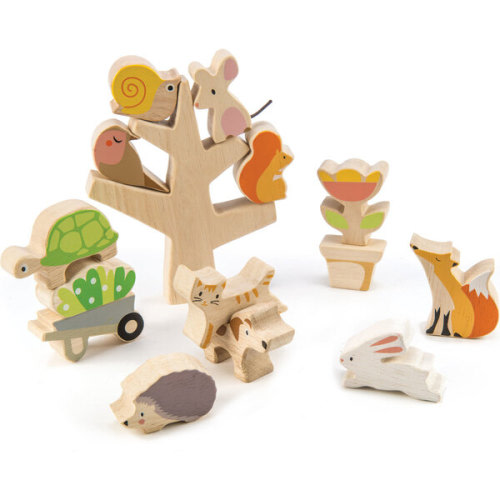 Stacking Garden Friends - Tender Leaf Toys Kids | Maisonette