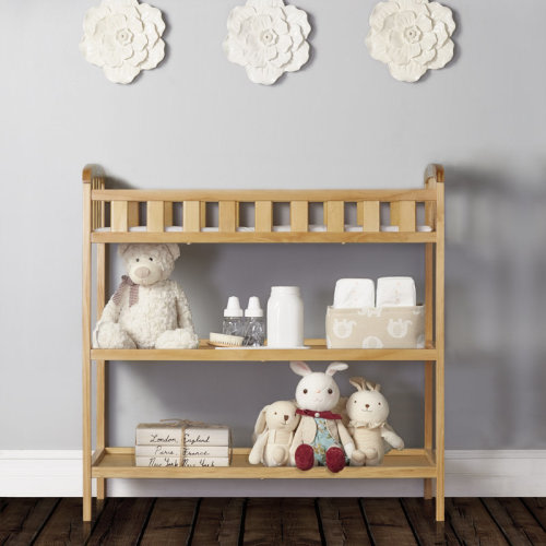 Harriet Bee Emma-Jane Changing Table with Pad & Reviews | Wayfair