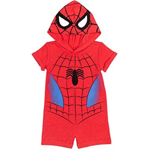 Marvel Avengers Spider-Man Captain America Hulk Miles Morales Cosplay Romper Newborn to Toddler