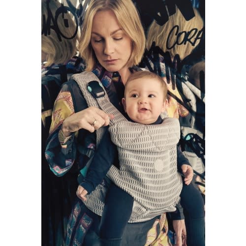 Najell Rise Baby Carrier in Silver Gray