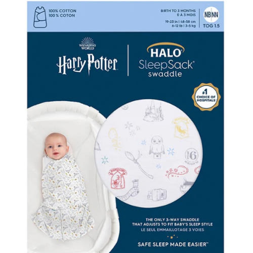 Harry Potter Enchanted Cotton Swaddle - Newborn | HALO