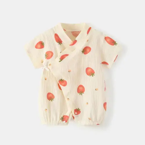 Newborn - Baby Romper (STRAWBERRY)