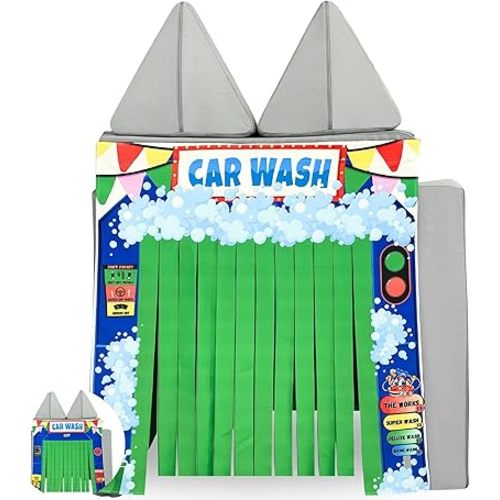 Couch Swag Play Panel for Childrens Foam Sofa Kids Couch (Car Wash)