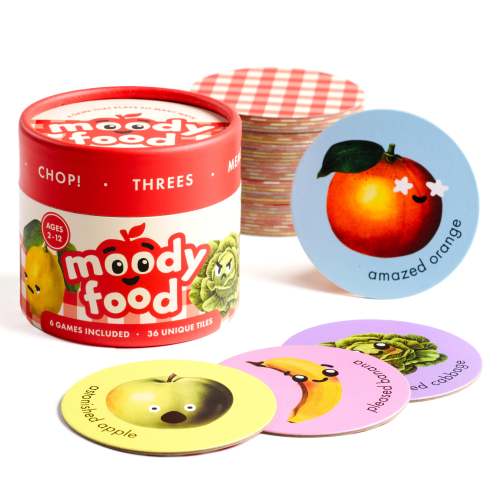 Moody Food | Family Game Night 6 Game Card Set
– Chunky Deli
