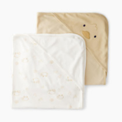 Carter's Hooded Towel (2 Pack) - Cream, O/S