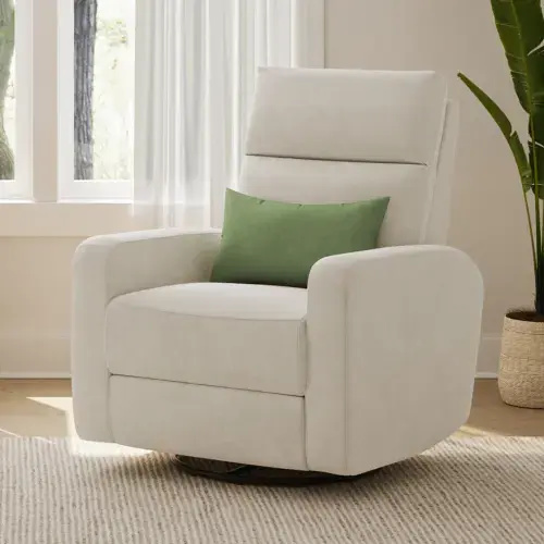 The Glider Plus - Best Rated Nursery Glider & Recliner - Nurture& - Ivory