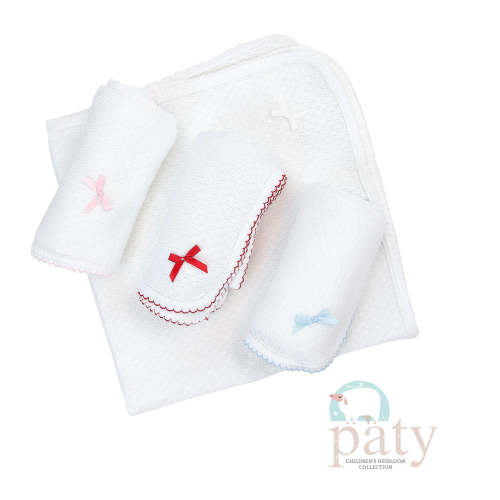Paty Knit Receiving/Swaddle Blanket