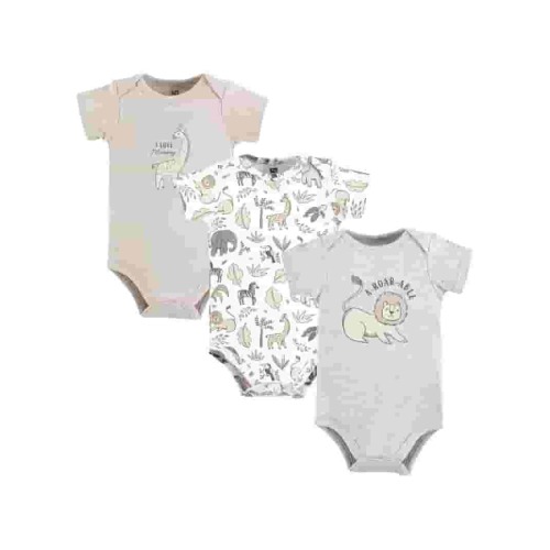 Hudson Baby Bodysuits - Soft 100% Cotton