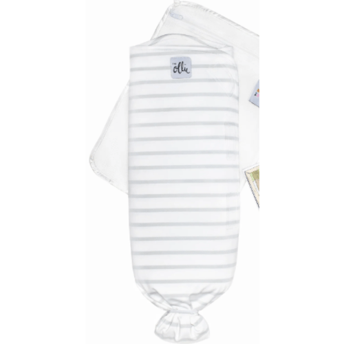 The Ollie® Swaddle (Steele Stripe)