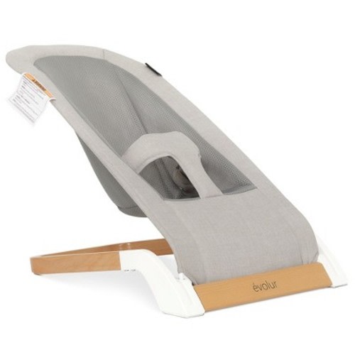 Evolur Koko Portable Infant Bouncer, Color: Grey