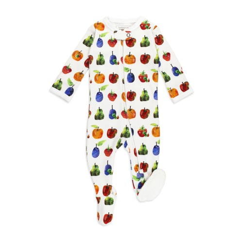 Baby x 'The Very Hungry Caterpillar™' Fitted One-Piece Organic Cotton Footie Pajamas, Fruit