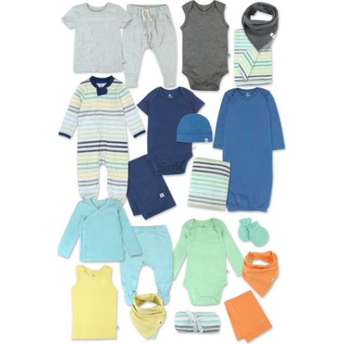 20-Piece Happy Days Organic Cotton Gift Set