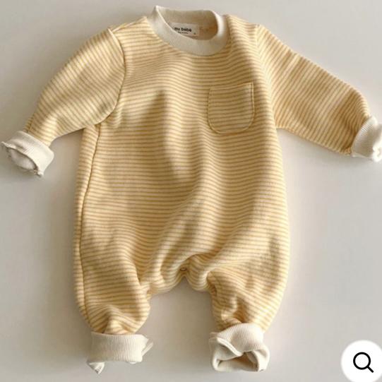 Boho Striped Onesie – The Boho Bebe