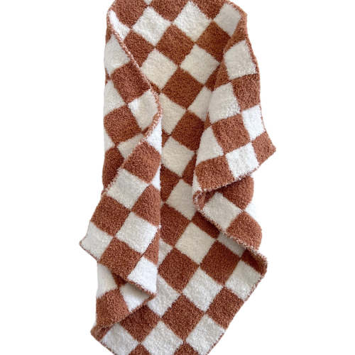 Phufy Bliss Checkerboard Mini Blanket