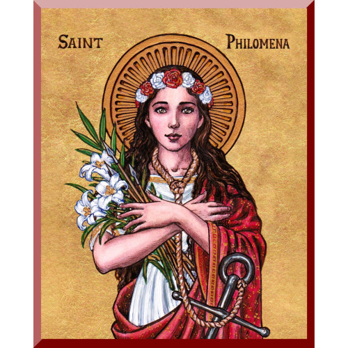 Theophilia St. Philomena Wall Plaque