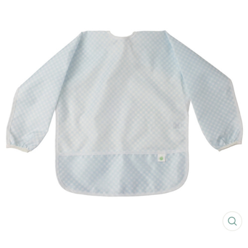 Cover Everything Bib Blue Gingham – Children's Edit