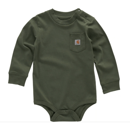 Boys' Long Sleeve Pocket Bodysuit (Baby) | F25 Products | Carhartt