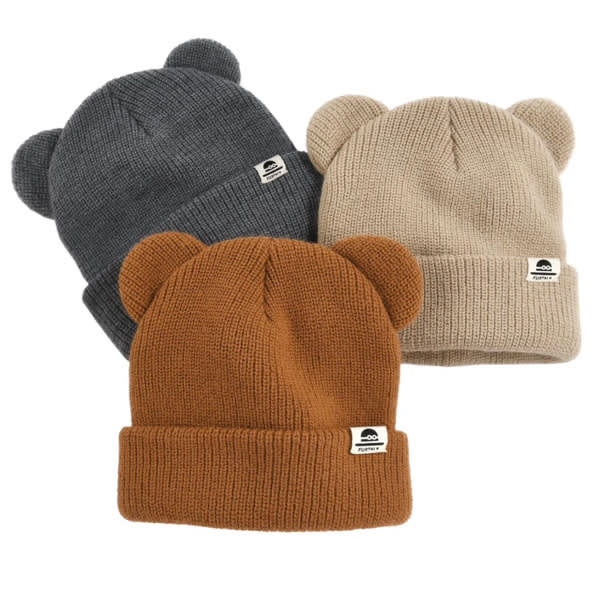 FURTALK Baby Beanie with Bear Ear for Infant Toddler