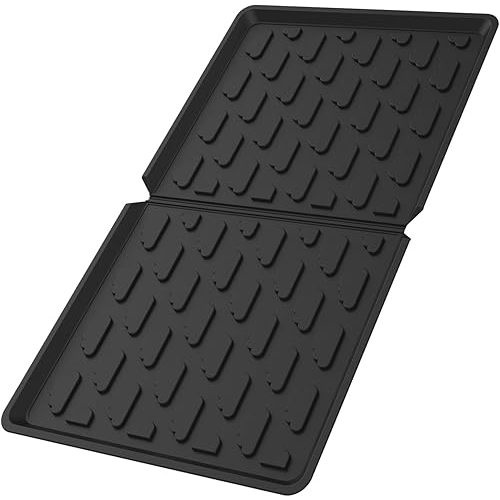 All Weather Mat Wagon W4 Accessory - Compatible with Wonderfold Stroller Wagons W4, Silicone Floor Mat Protect Wagon W4 from Sand, Dirt, and Water (Floor Mat for Wagon W4)