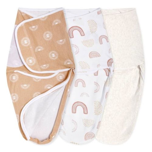 Aden + Anais Essentials Easy Swaddle Wrap - Fairytale Flowers - 0-3 Months - 3pk
