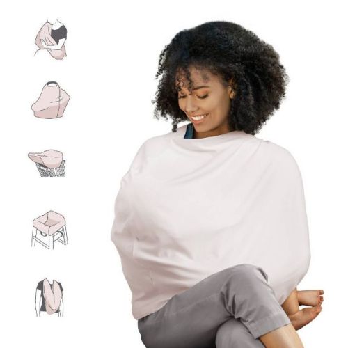 Milkmakers Multi-use 5-in-1 Nursing Cover - Pale Peach