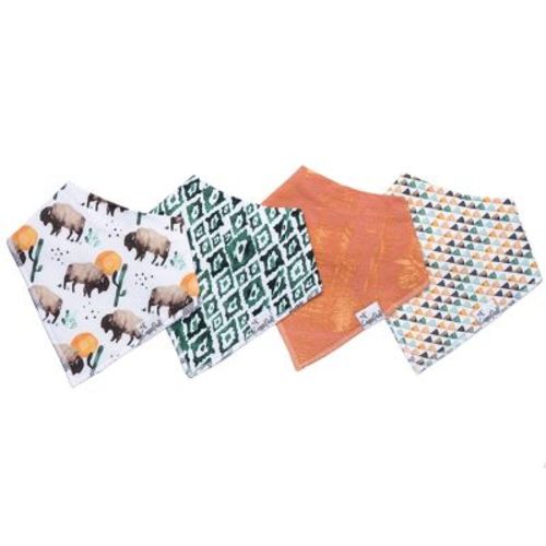 Copper Pearl Bandana Bib Set - Lumberjack - 4pc