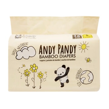 Premium Bamboo Disposable Diapers - Andy Pandy Kids