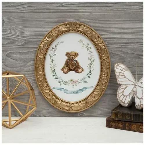 Be Kind Bear Wood Wall Decor