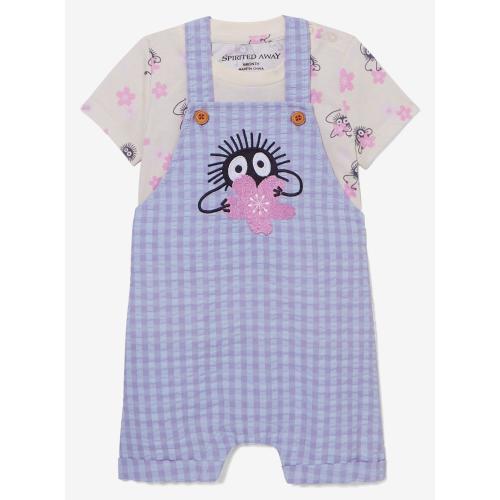 Studio Ghibli® Spirited Away Soot Sprites Cherry Blossom Infant Overall & Shirt Set