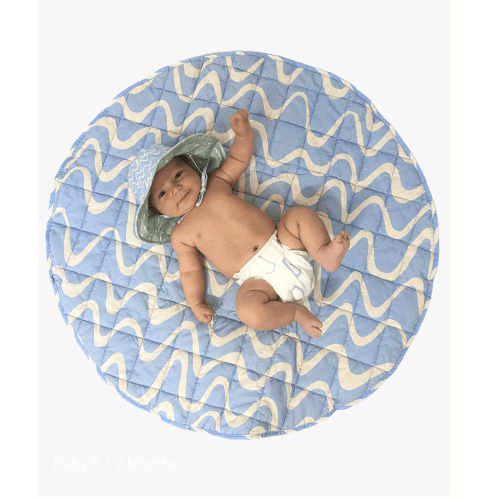 Inside Outside Play Mat Portable Baby Blanket