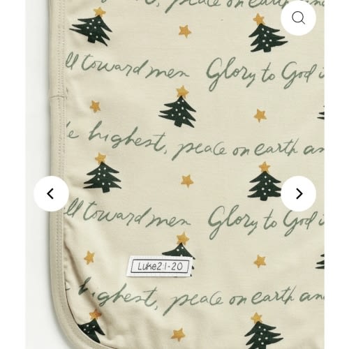 Glory to God Swaddle Bamboo – Holy Pals