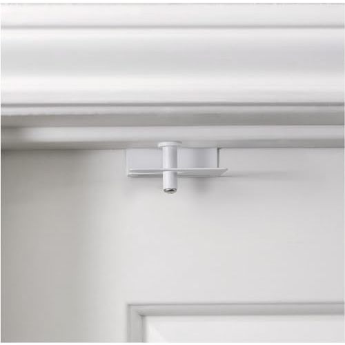 1 Pack – GlideLok Child Safety Door Top Lock | for Interior & Exterior Doors | Lock & Unlock from Both Sides | Stop Kids, Pets, Dogs & Cats from Opening Doors