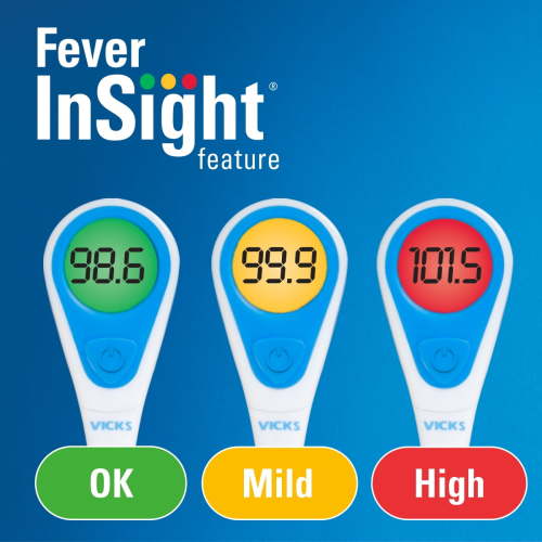 Vicks Speed-Read Digital Oral Thermometer, for Adults and Kids, V912BBUSV5 HSA/FSA Eligible