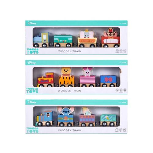 Disney Wooden Train - Assorted - Assorted - One Size