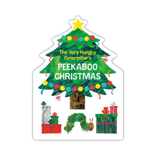The Very Hungry Caterpillar's Peekaboo Christmas - (world Of Eric Carle) By Eric Carle (board Book)