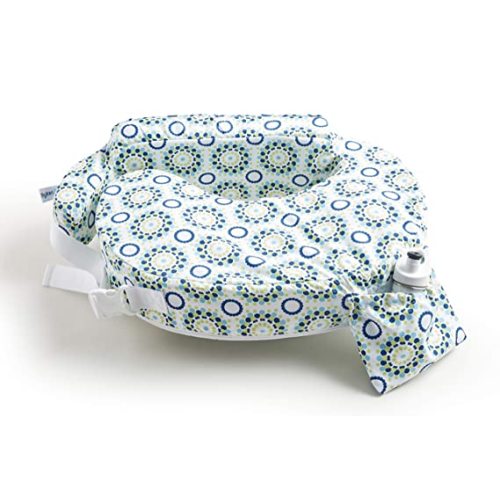 My Brest Friend Inflatable Travel Nursing Pillow For Breastfeeding, Bottlefeeding & Posture Support with Slipcover, Sparkles