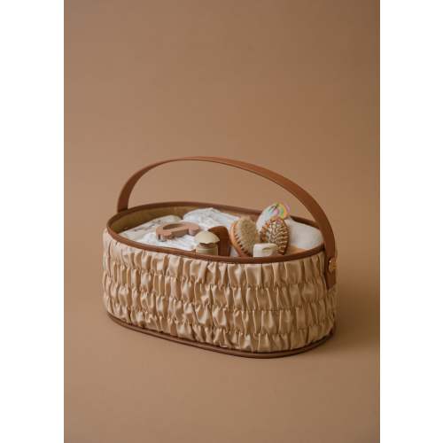 The Dune Diaper Caddy - Ecru – Baby Jalebi Global