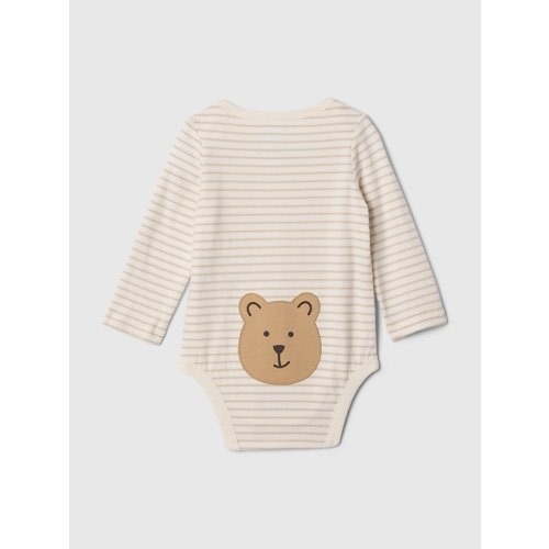 Baby First Favorites Organic Cotton Bear Bodysuit
