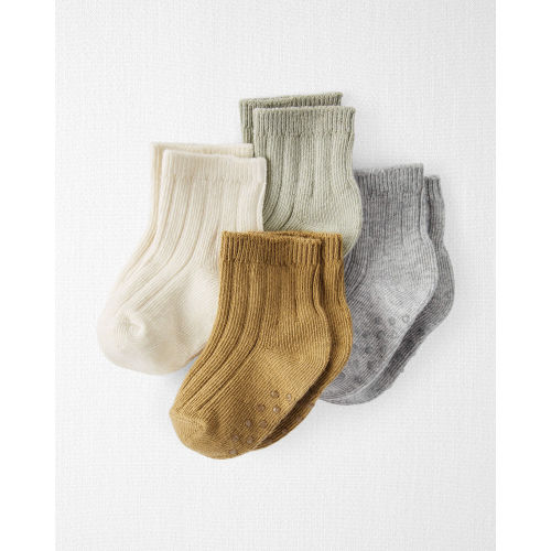 Baby 4-Pack Slip Resistant Socks