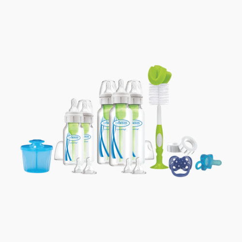 Options+ Narrow Bottle Infant Starter Gift Set - Clear