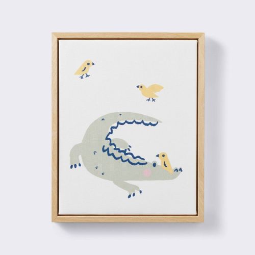 11x14 Framed Canvas Animals - Zebra - Cloud Island™