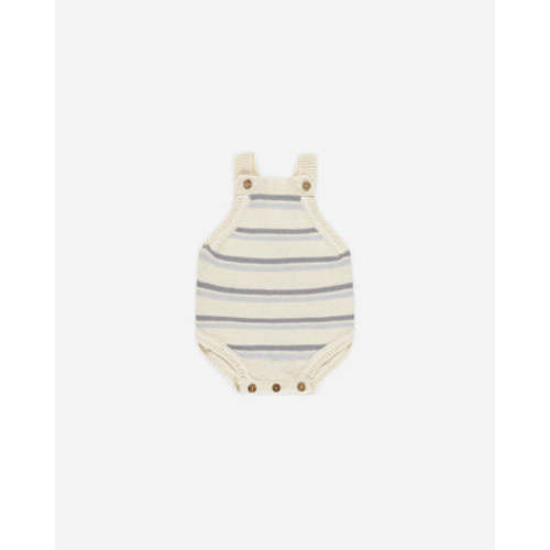 Tatum Romper || Blue Stripe