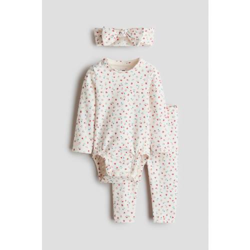 3-PIECE COTTON JERSEY SET
